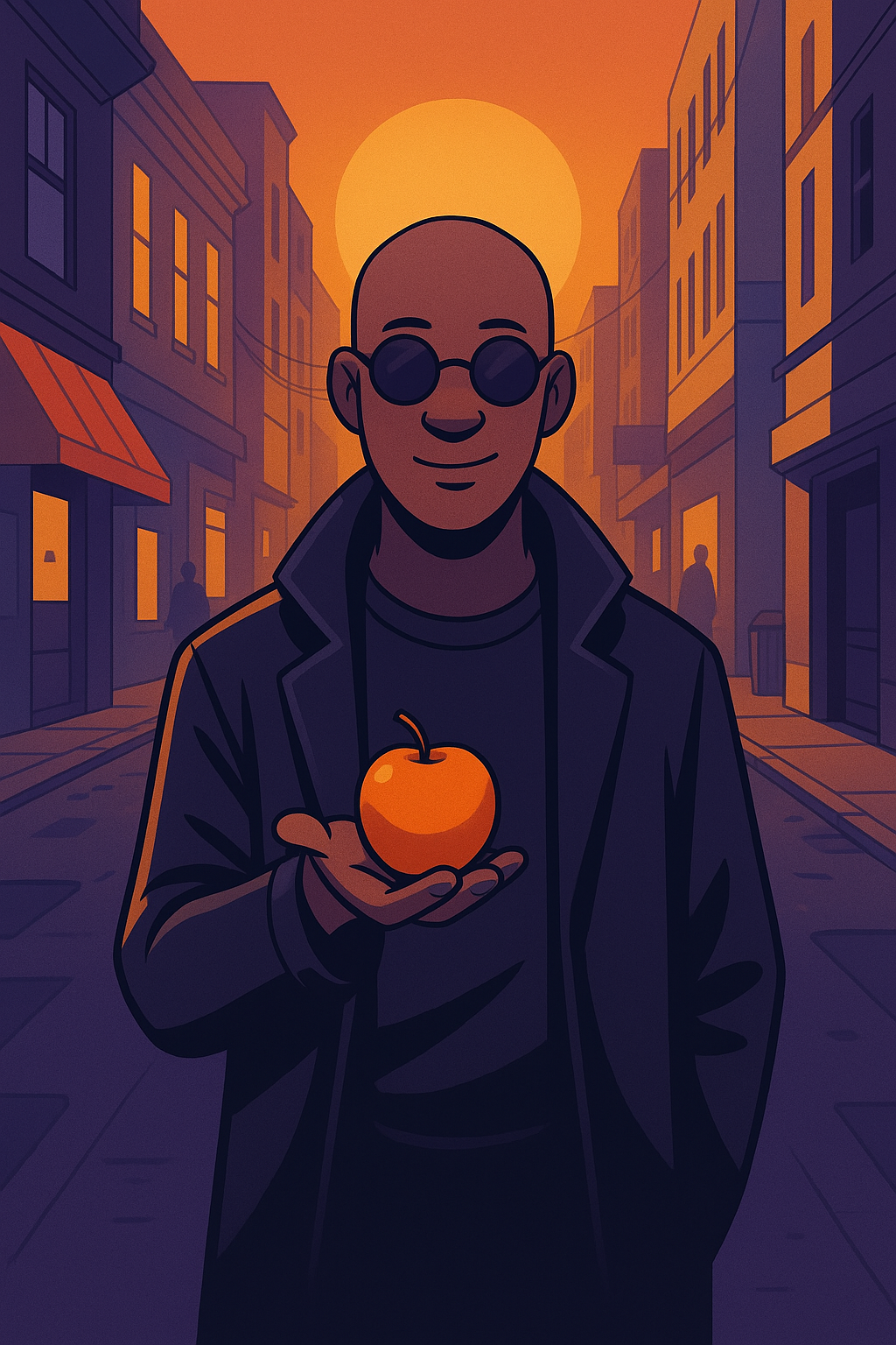 Morphues with apple